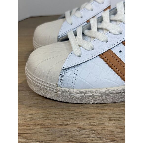 Adidas Men\'s Superstart 80s BB2229 Size 10 White Gold Sneakers Shoes NWOB main image 13
